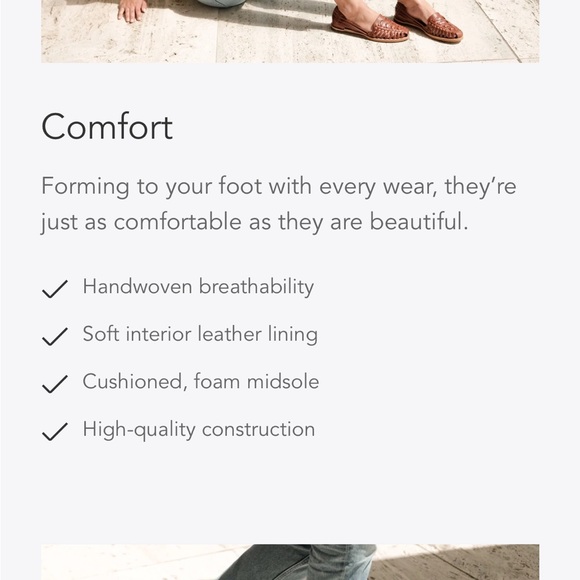 Leather huaraches - Picture 5 of 5